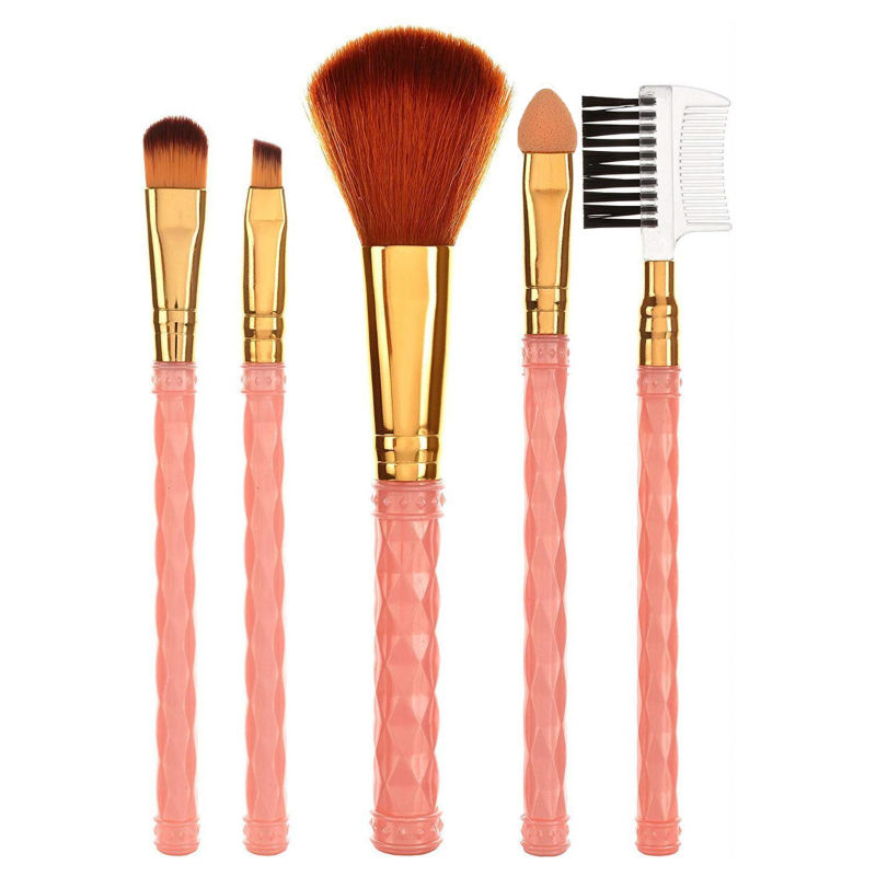 AY Professional Make Up Brush Set - Pack Of 5, Color May Vary