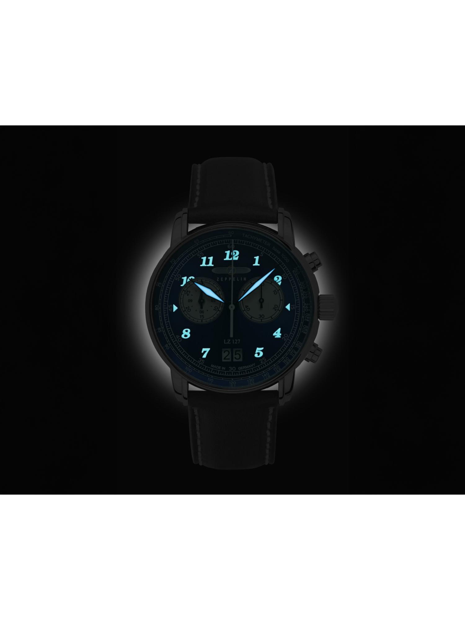 Buy Zeppelin Men LZ 127 Graf Zeppelin Blue Dial Analog Watch