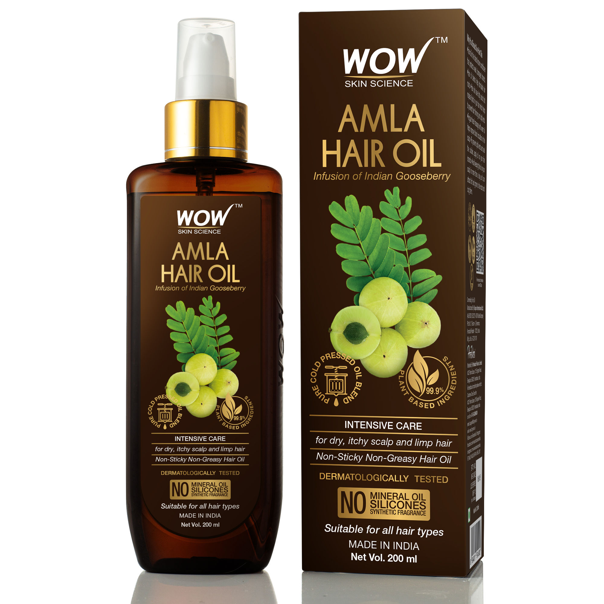 Wow Skin Science Amla Hair Oil