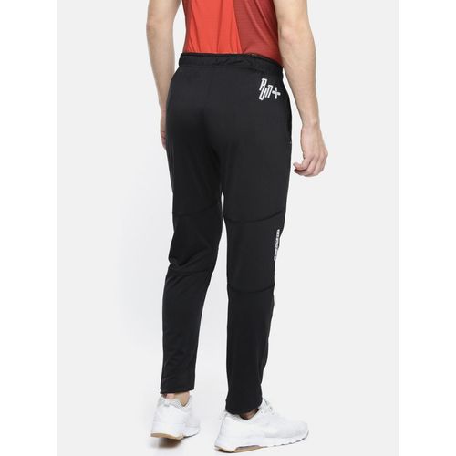 Alcis Men Black Solid Performance Pro-Run Track Pants