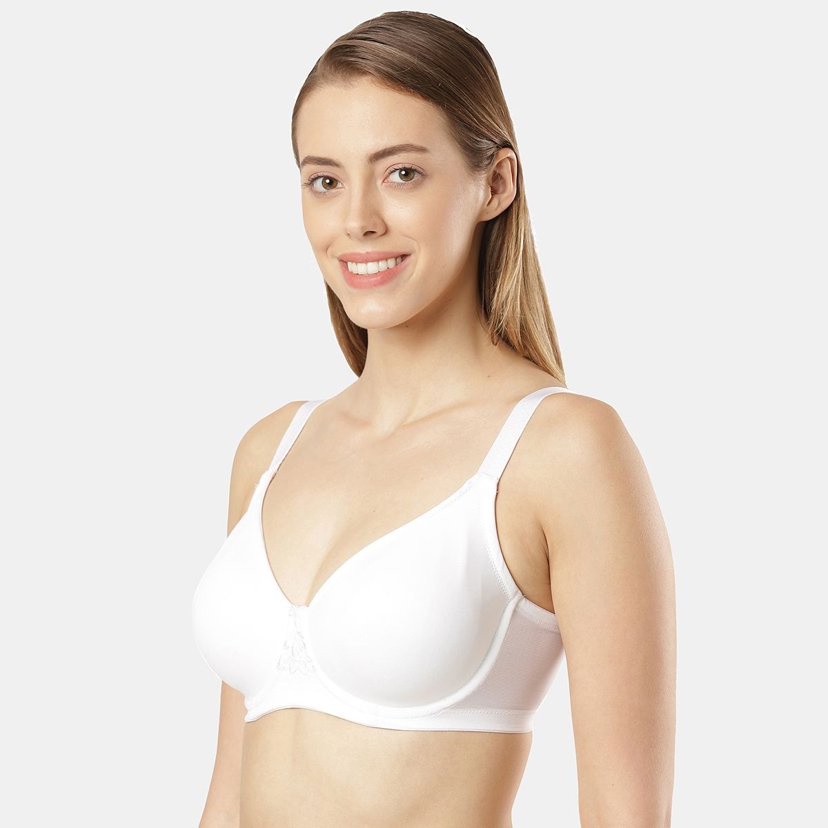 Jockey 1855 Women Wired Padded Microfiber Full Coverage Plus Size Bra