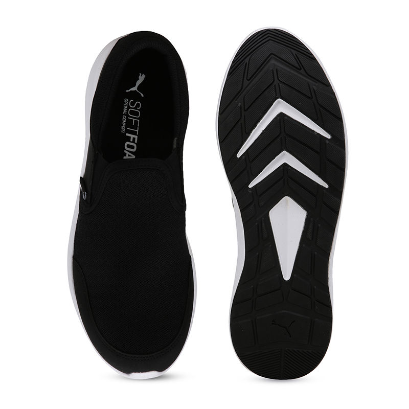 Puma Modern Slip On Running Shoes - Black: Buy Puma Modern Slip On ...