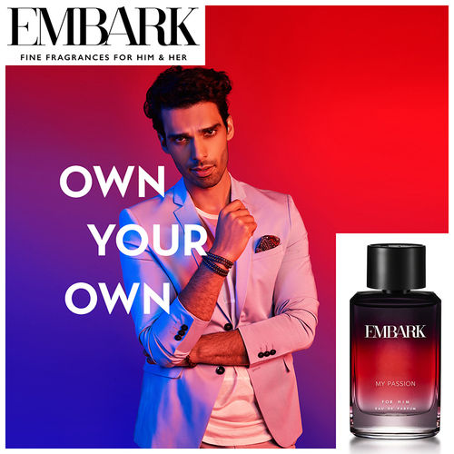 Embark My Passion For Him- Eau De Parfum Fragrance Mist, Perfume For Men