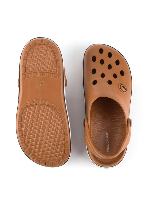 Buy Red Tape Men EVA Comfort Clogs-Rust Online