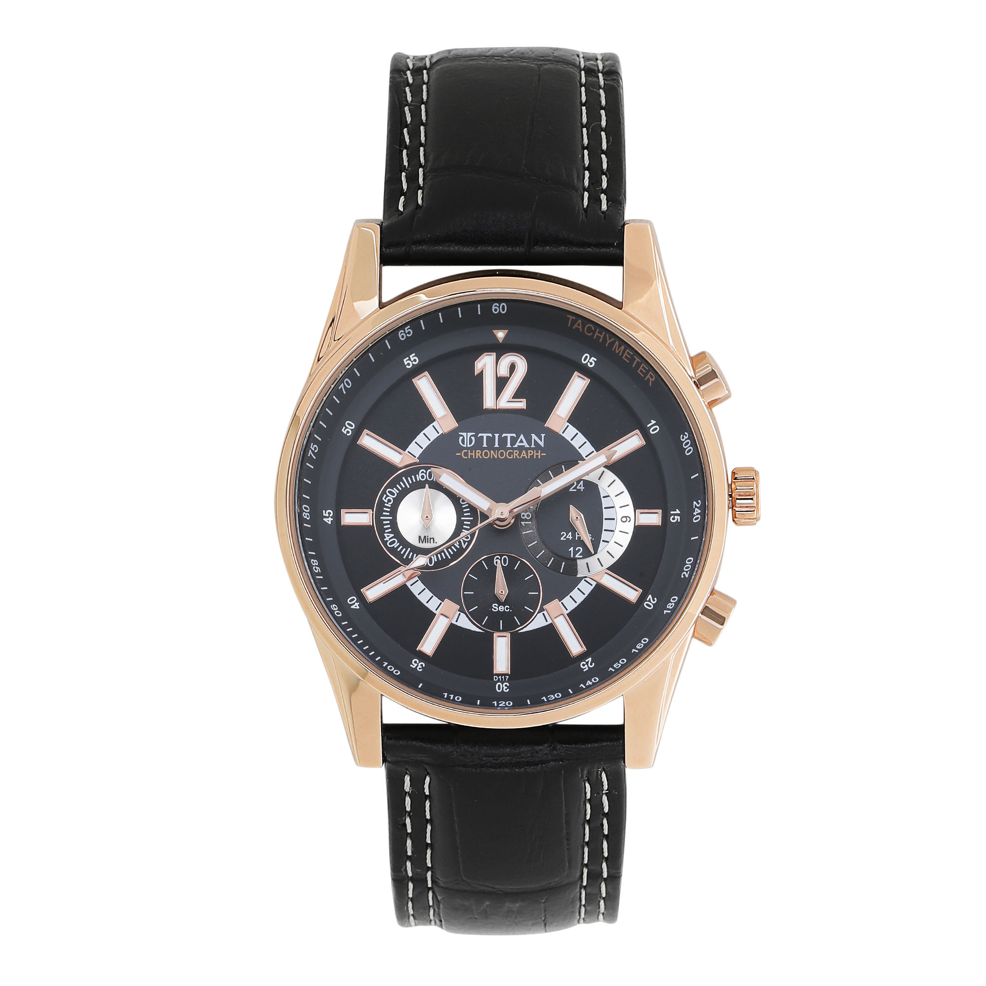 Buy Titan NM9322WL02 Black Dial Analog Watch For Men Online