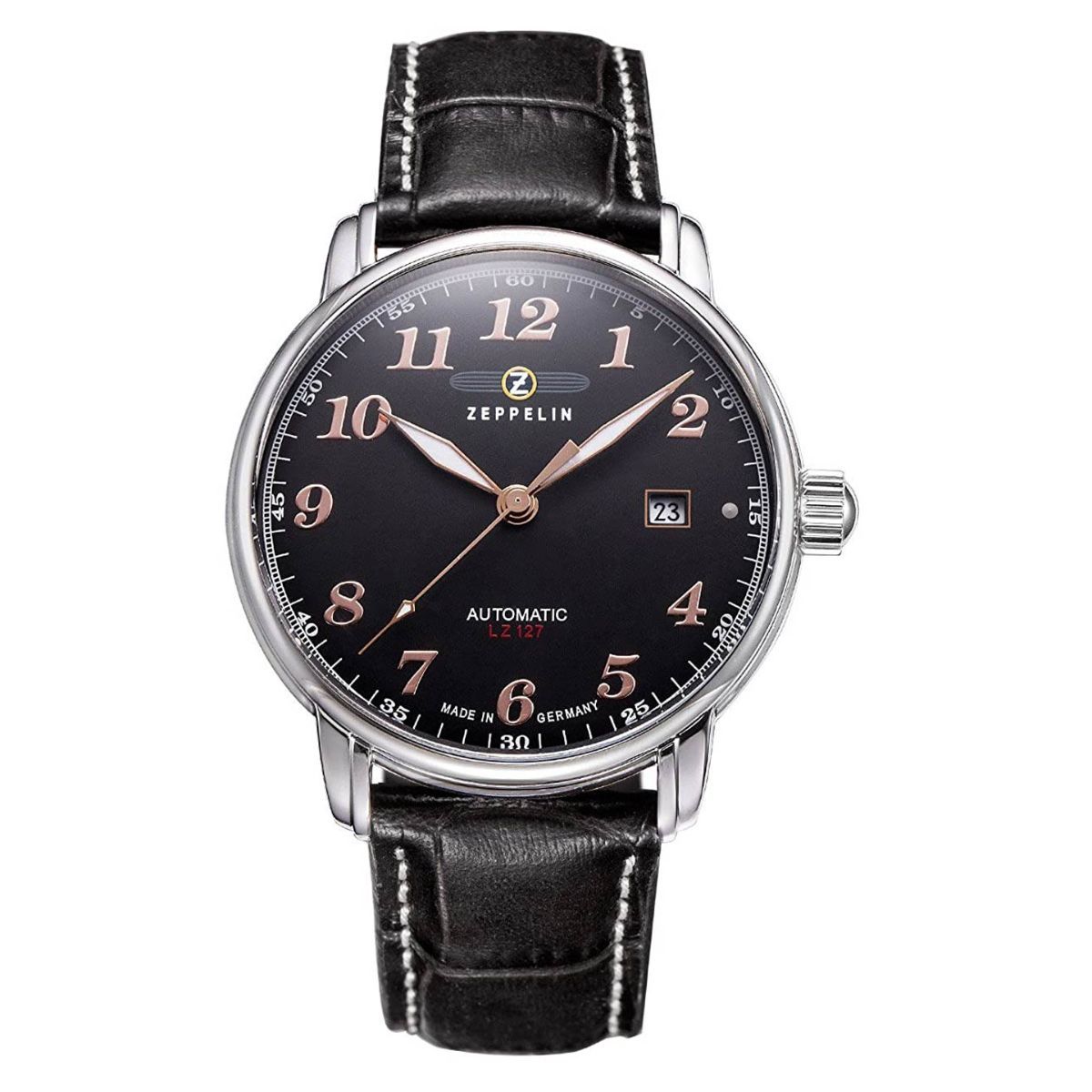 Buy Zeppelin Lz 127 Date Analog Dial Color Black Men Watch- 76562