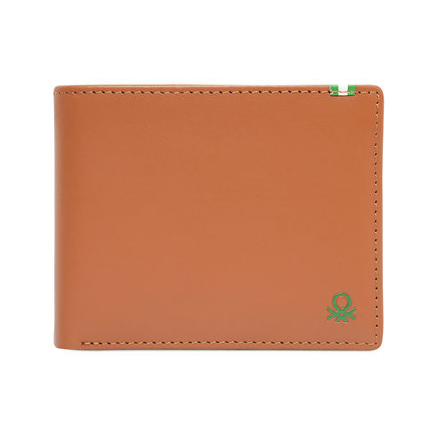 Buy United Colors of Benetton Men Ceska Leather Passcase Wallet