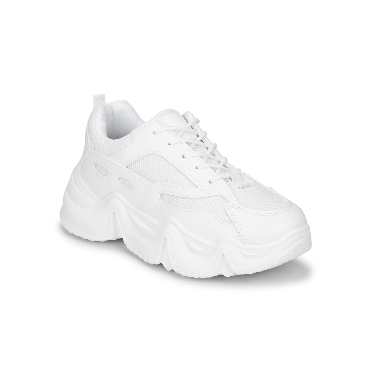 Buy White Sneakers for Women by 7-10 Online | Ajio.com