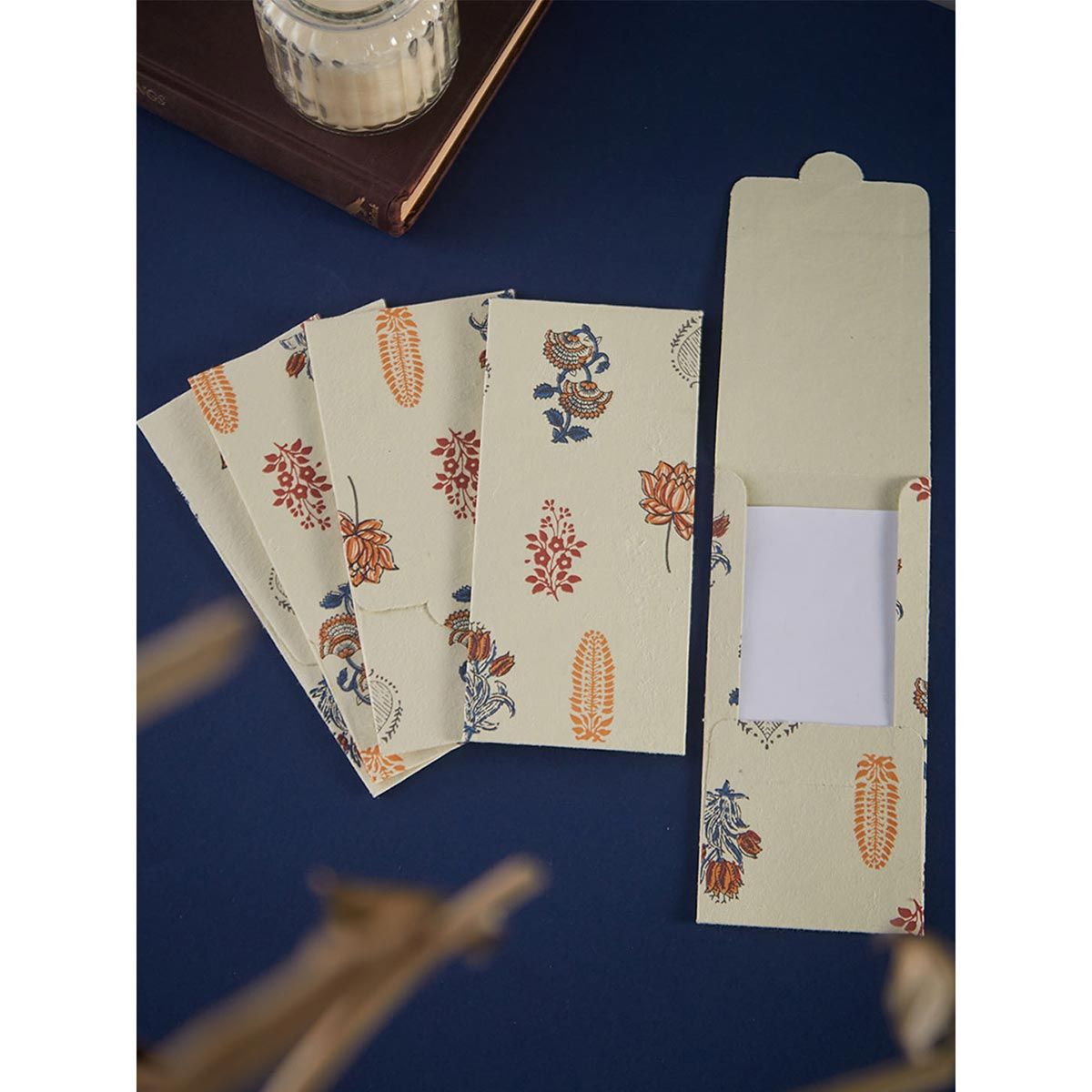 Fabindia Saatvika Money Envelope Set of 5 Buy Fabindia Saatvika Money