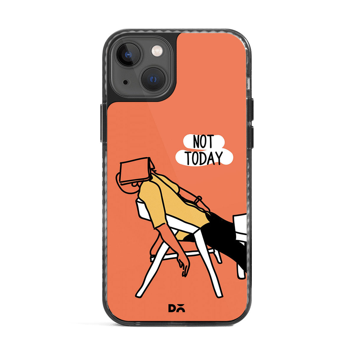 DailyObjects Not Today Stride 2.0 Case Cover For iPhone 13 Mini5.4