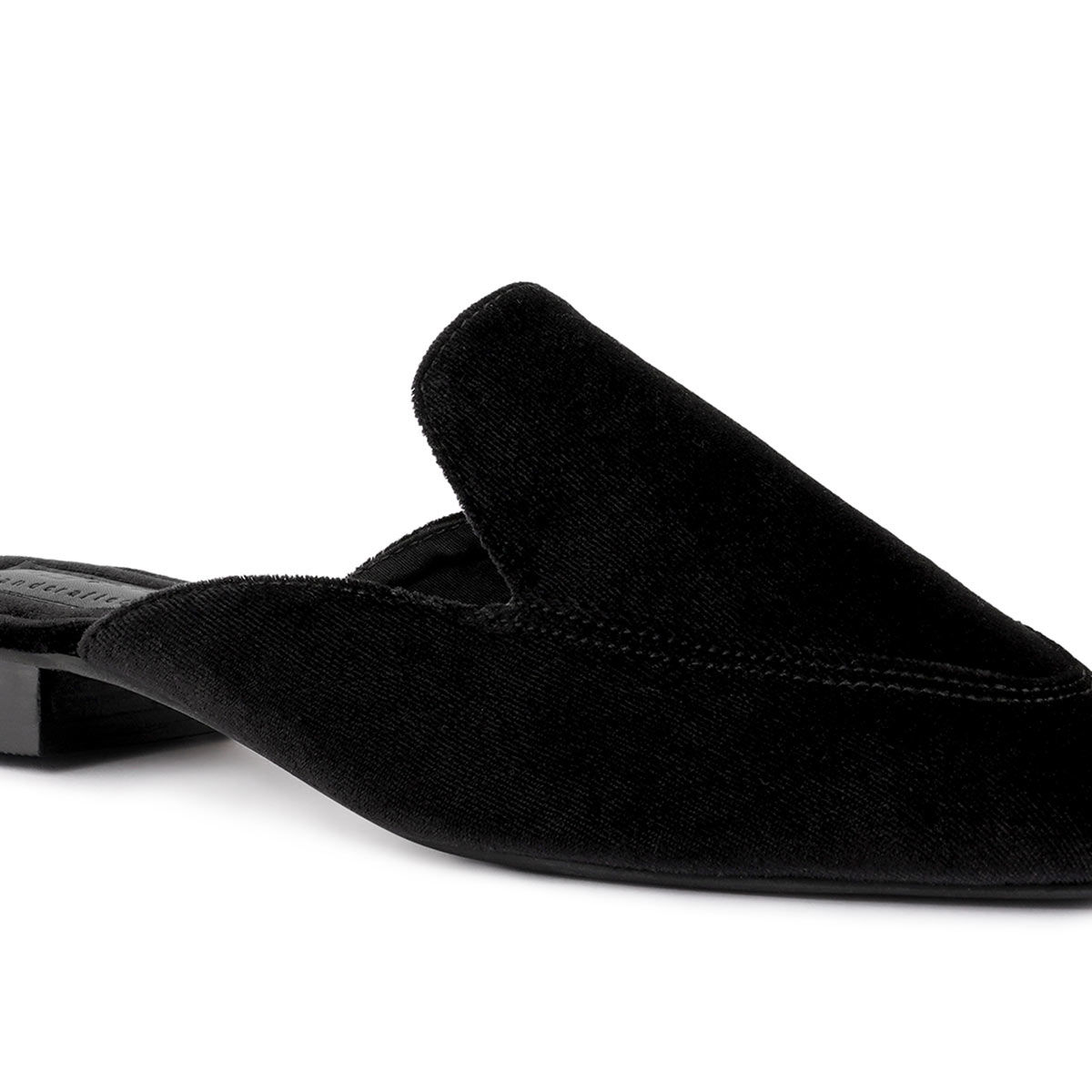 Buy Rag & Co Solid Black Mules Online