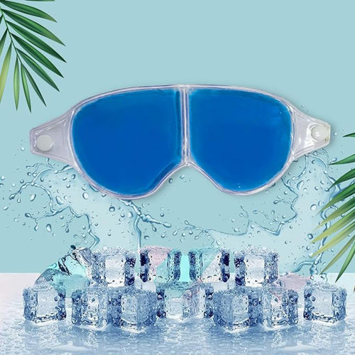 Bronson Professional Stretchable Eye Mask With Cooling Gel For Dark Circles  Dry Eyes Redness