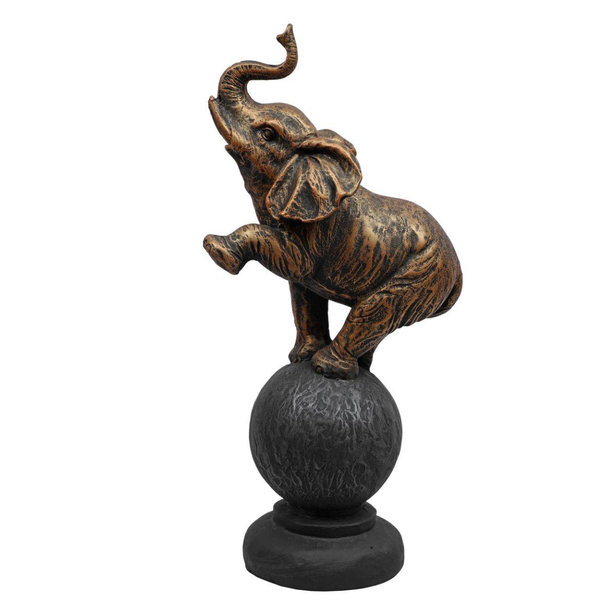 Ashnam Baby Elephant Sitting On Ball