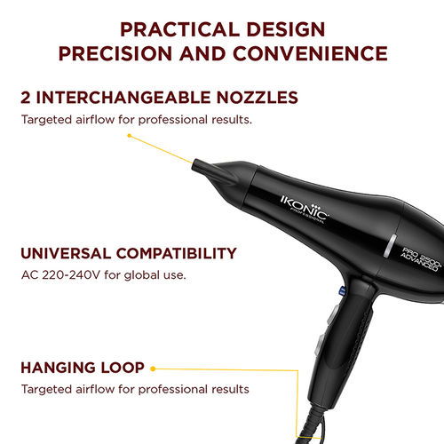 Buy Ikonic Professional HD Pro 2500+ Advanced Hair Dryer Online