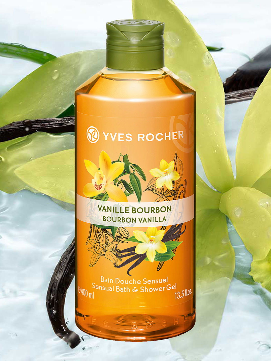 Yves Rocher Sensual Bath & Shower Gel Bourbon Vanilla: Buy Yves Rocher ...