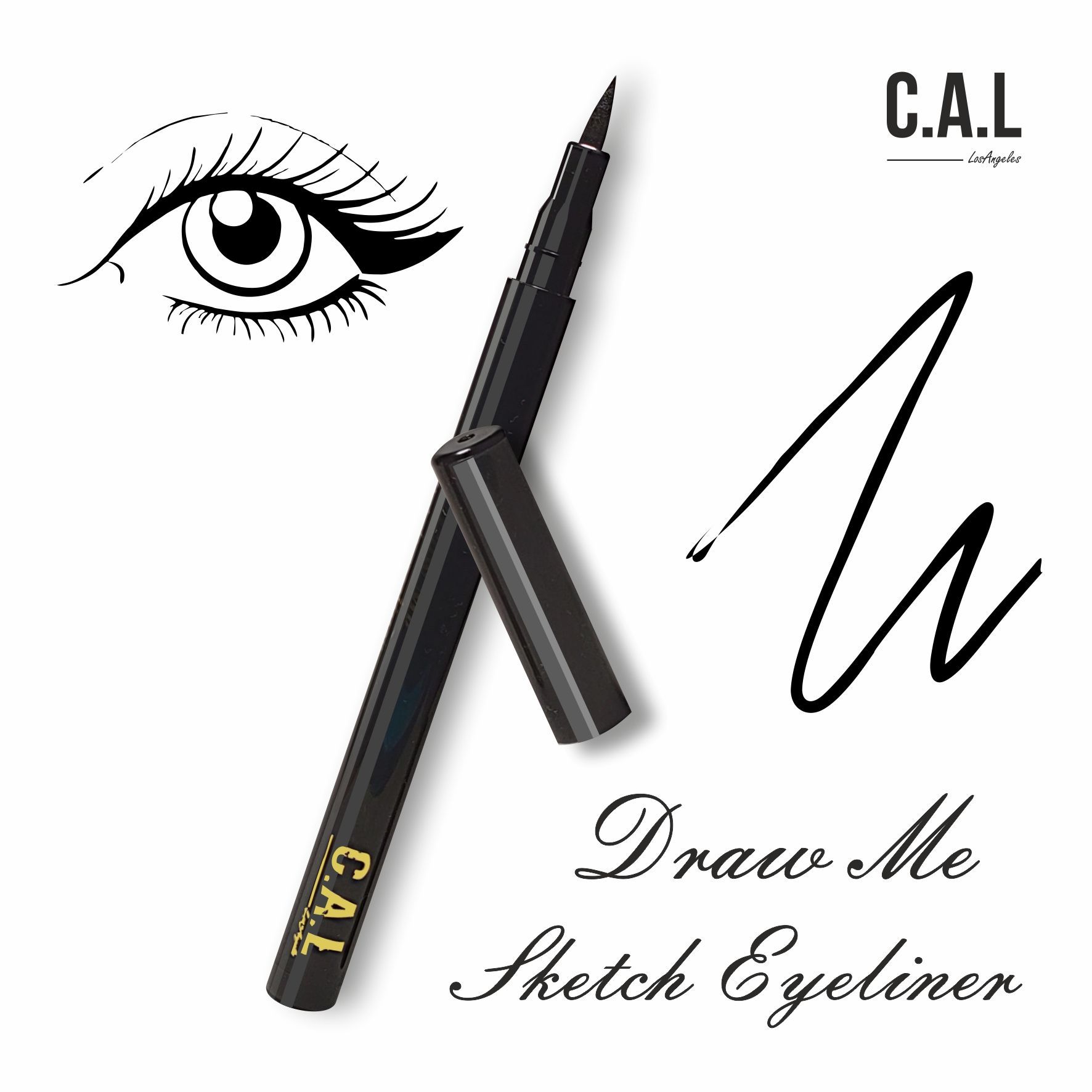 712 Awesome Cal draw me sketch eyeliner review for Ideas