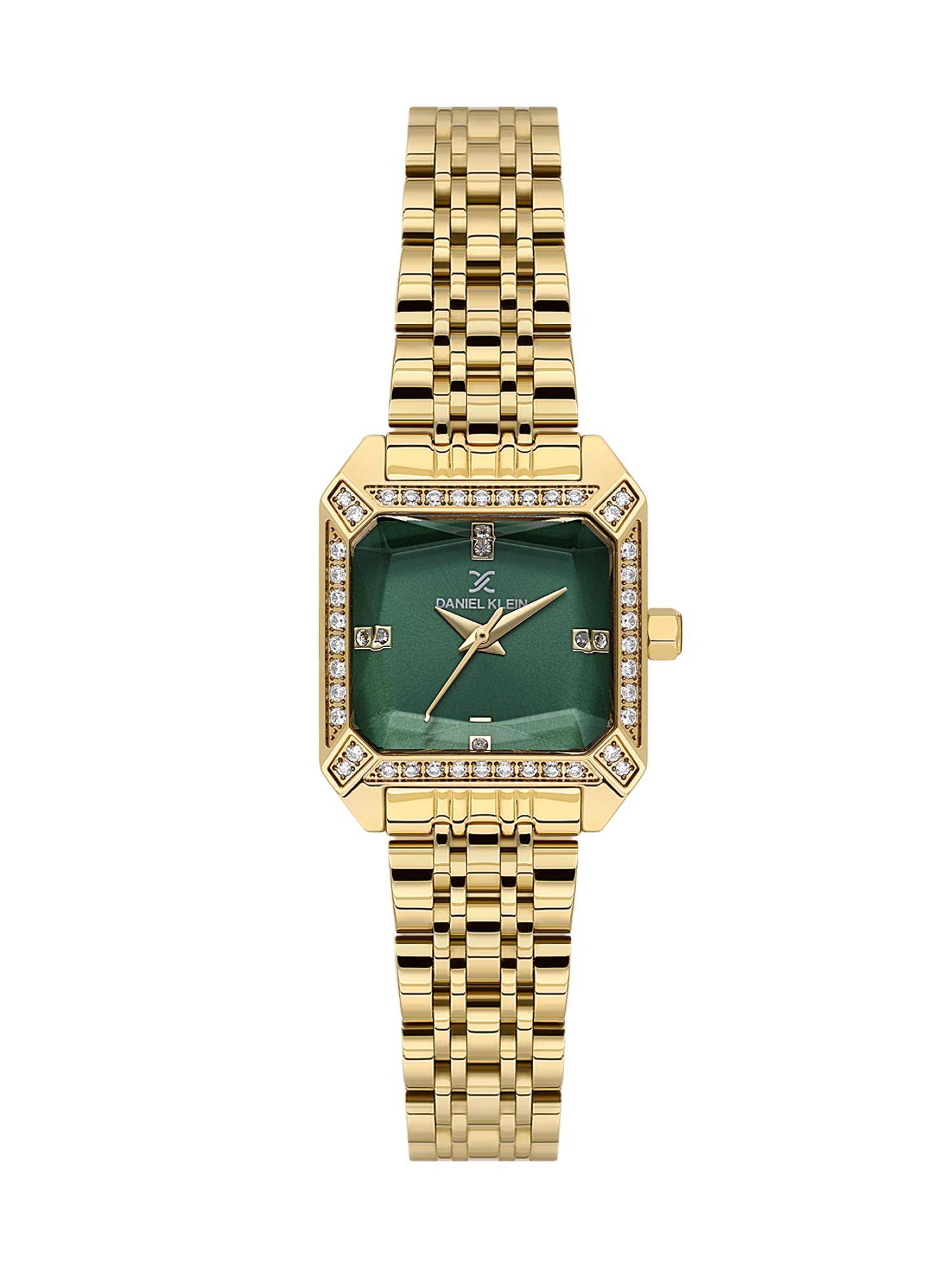 Daniel Klein Women Green Dial Analog Watch - DK.1.14310-3 (M)
