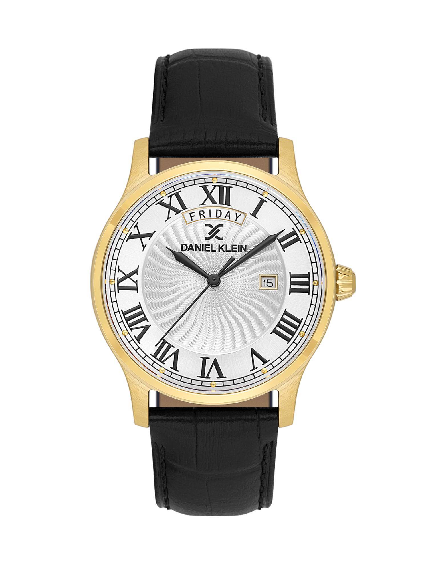 Daniel Klein Men White Dial Multifunction Chronograph Watch - DK.1.14336-4 (M)