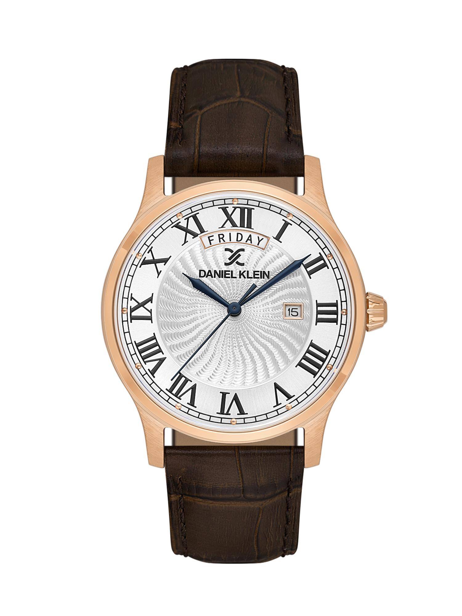 Daniel Klein Men White Dial Multifunction Chronograph Watch - DK.1.14336-5 (M)
