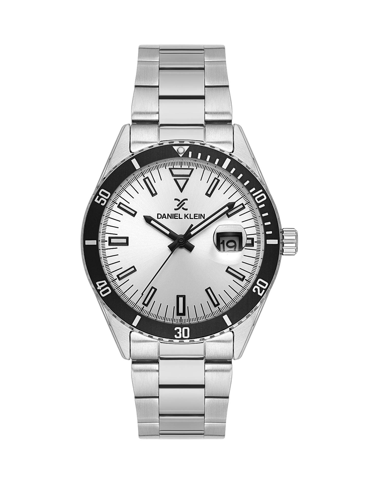 Daniel Klein Men Silver Dial Analog Watch - DK.1.14337-1 (M)
