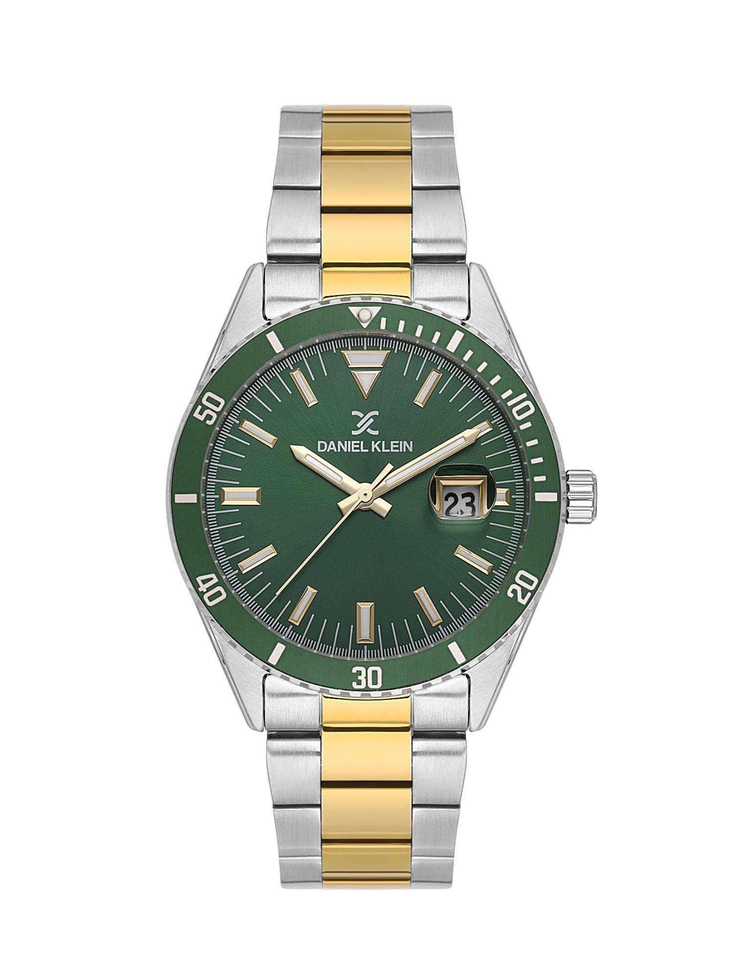 Daniel Klein Men Green Dial Analog Watch - DK.1.14337-4 (M)