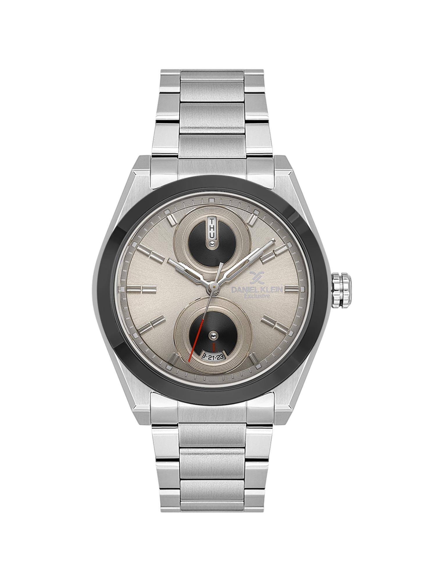 Daniel Klein Men Grey Dial Stylish Analog Watch - DK.1.14359-4 (M)