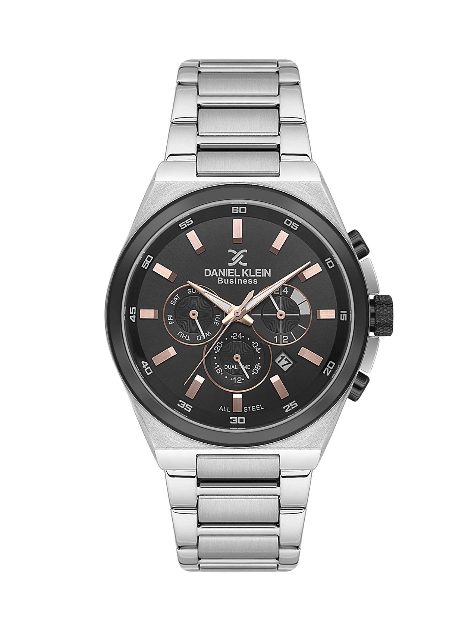 Daniel Klein Men Black Dial Multifunction Analog Watch - DK.1.14478-5 (M)