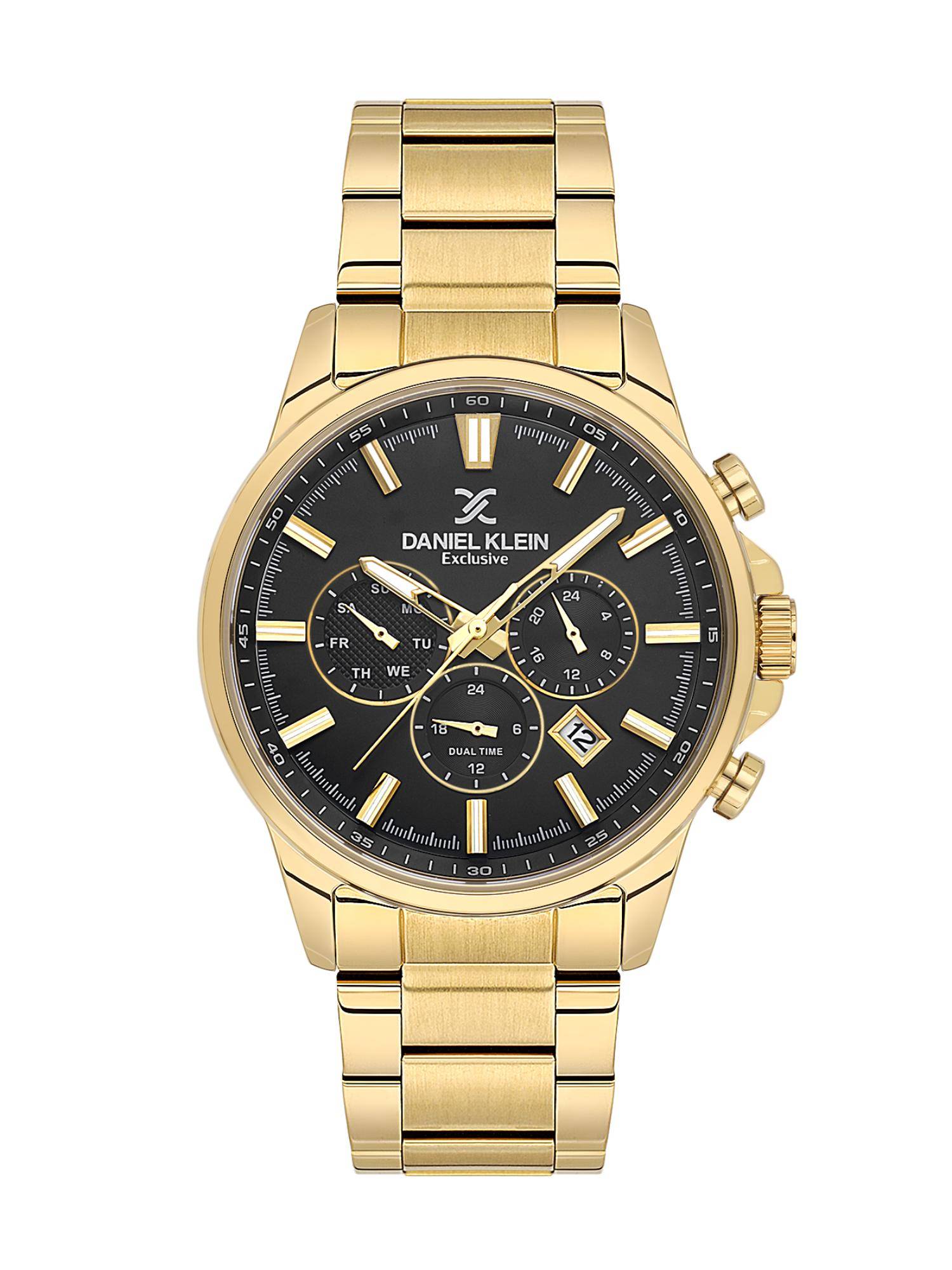 Daniel Klein Men Black Dial Stylish Analog Watch - DK.6.14440-5 (M)