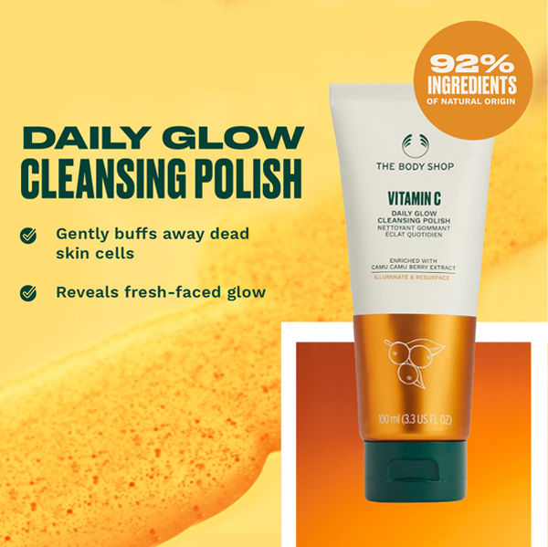 Buy The Body Shop Vitamin C Daily Glow Cleansing Polish Online