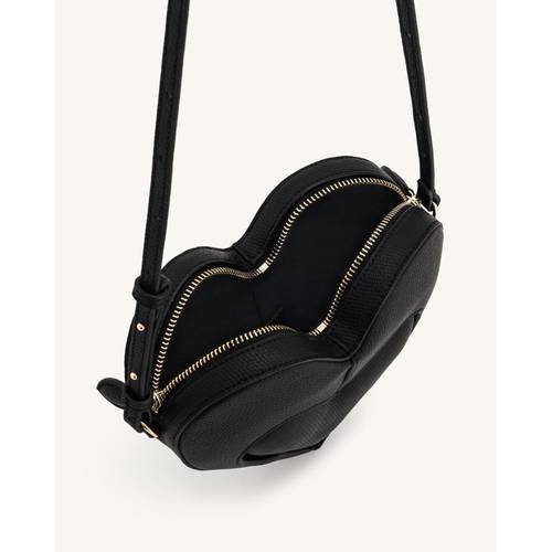 epine é Heart pouch shoulder strap bag 黒 épine