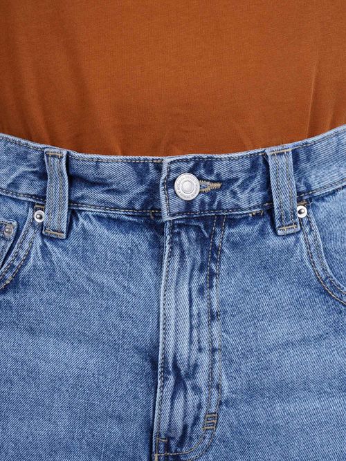 Bermuda Short Jean Celio Buy CELIO Men Blue Solid Regular Fit Cotton Denim  Bermuda Shorts