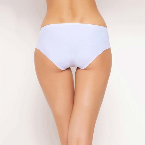 Buy Clovia Pack Of 3 Mid Waist Seamless Laser-Cut Hipster Panty-Multi-Color  Online