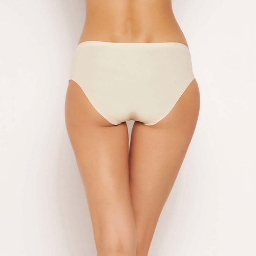 Buy Clovia Pack Of 3 Mid Waist Seamless Laser-Cut Hipster Panty-Multi-Color  Online