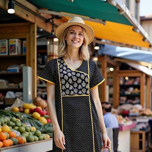 julia roberts black and white dress Roberts, 58, Inspired Me, 28, to Add This Sleek Yet Comfy Staple to My Summer Work Closet — from $14 Wedding Attire for Men wedding_guest Color:Coco