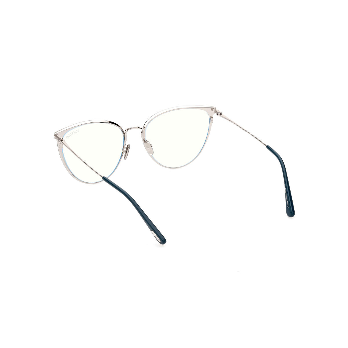 Tom Ford Eyewear Metal Green Transparent Eyeglass Frame - FT5840-B 56 ...