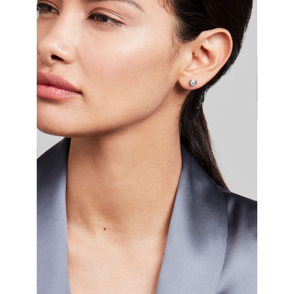 Buy Ted Baker Sinaa Silver Tone Crystal Stud Earring Online