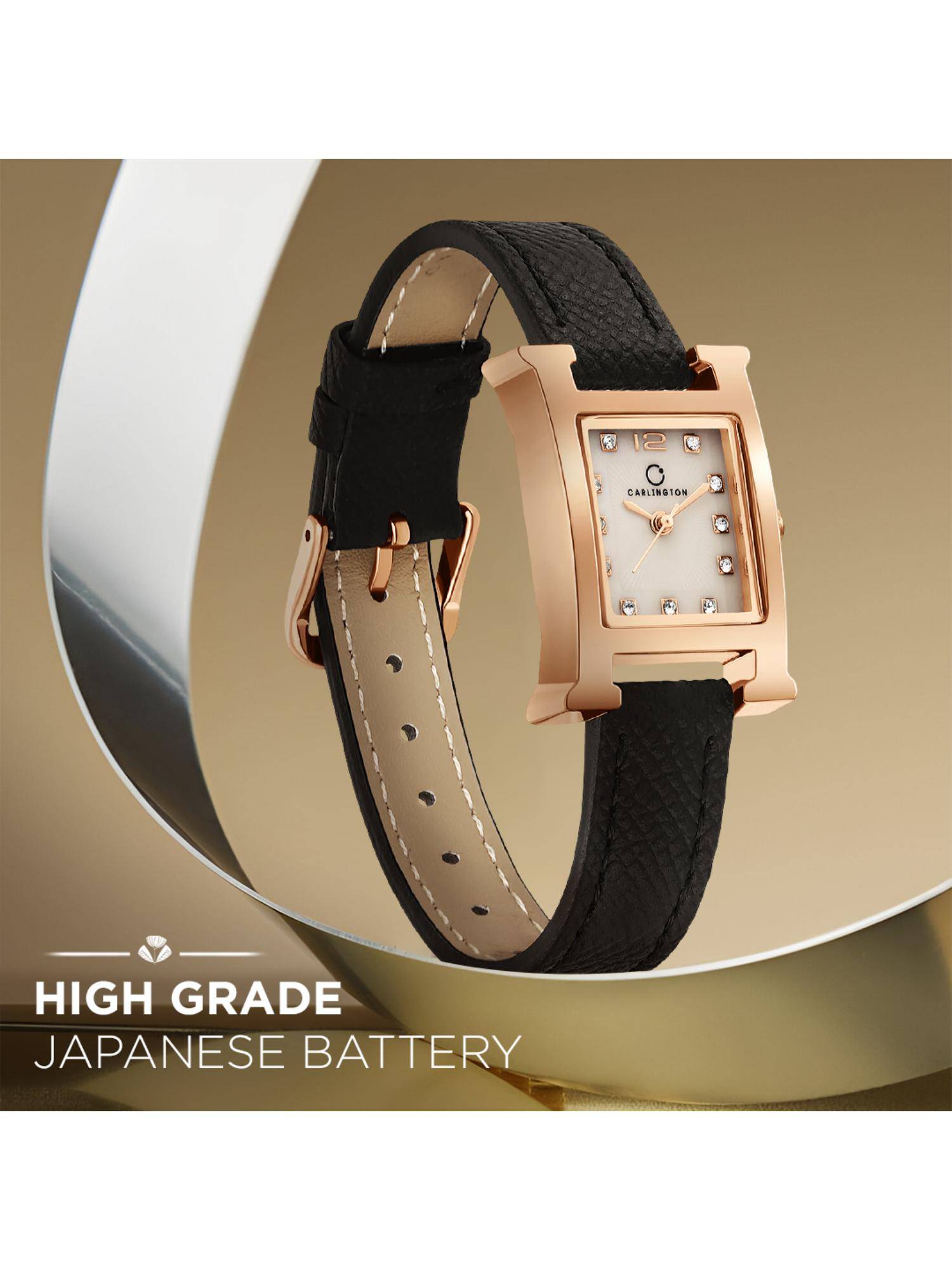 CARLINGTON Aura Series Analog Women Wrist Watch (203) (M)