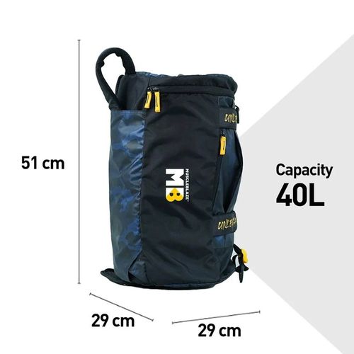 Buy MuscleBlaze Hybrid Gym Bag Cum Backpack Camo (40 L) Online