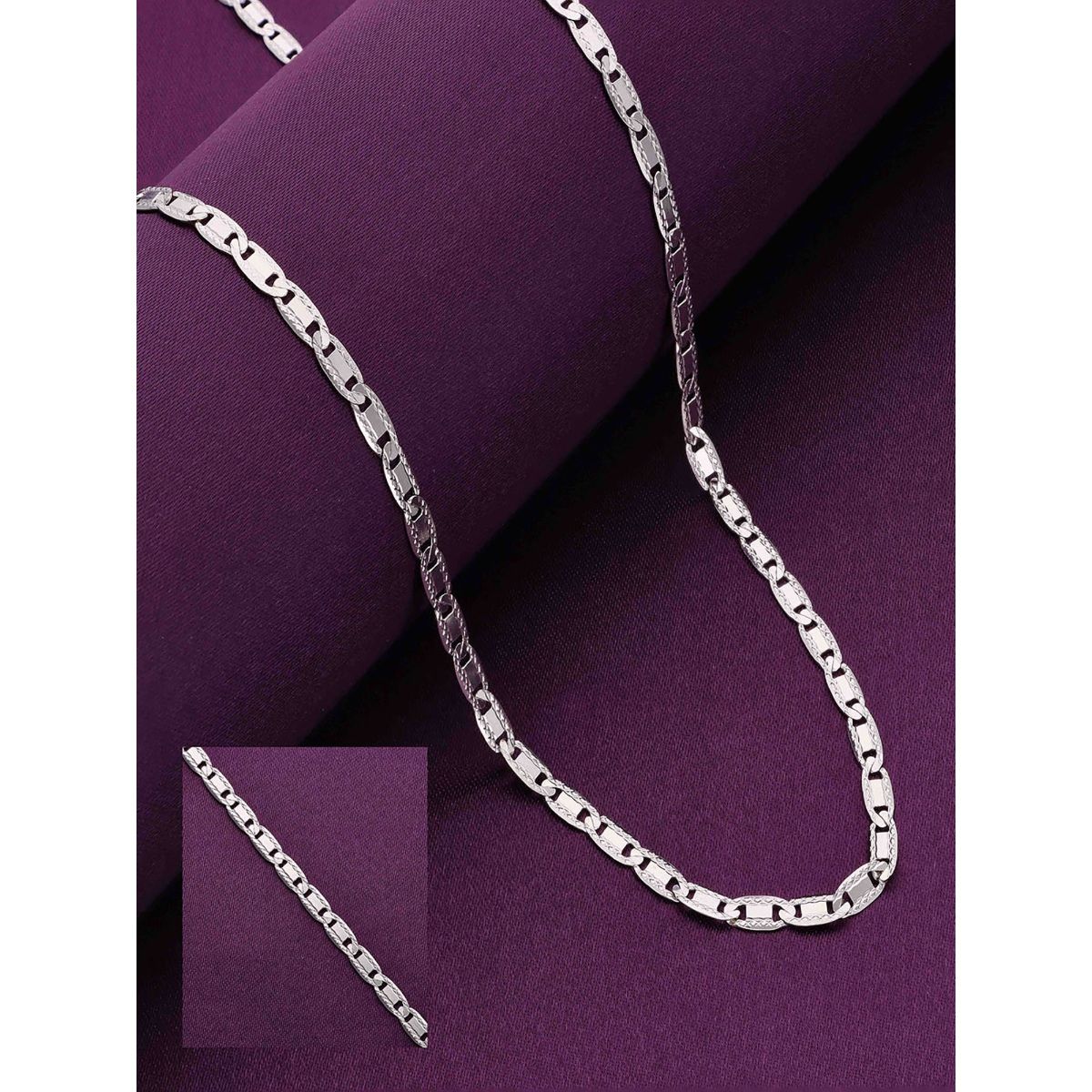 Buy Kai Jewel Sterling Silver Snake Silver Chain Necklace 18 Online
