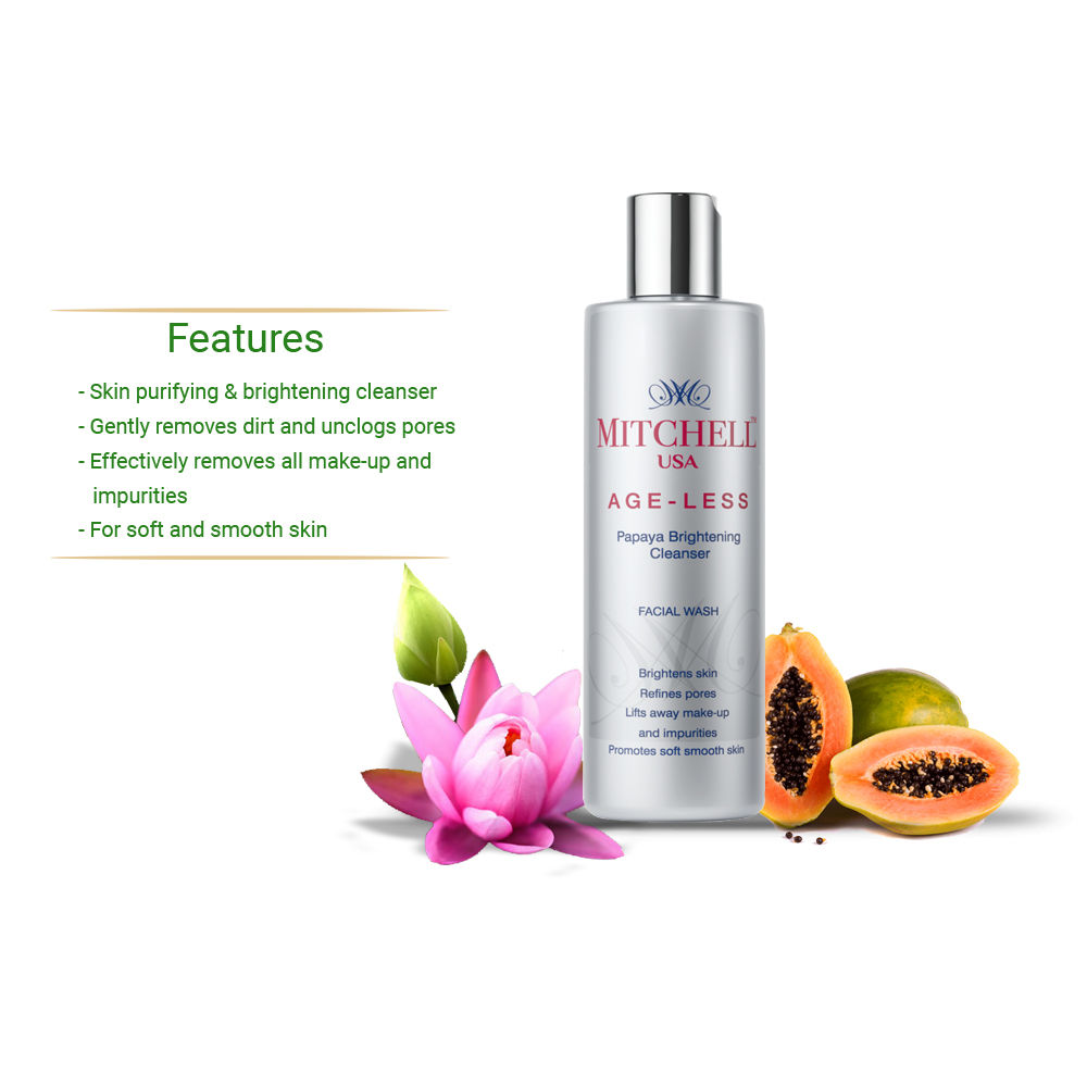 mitchell face wash