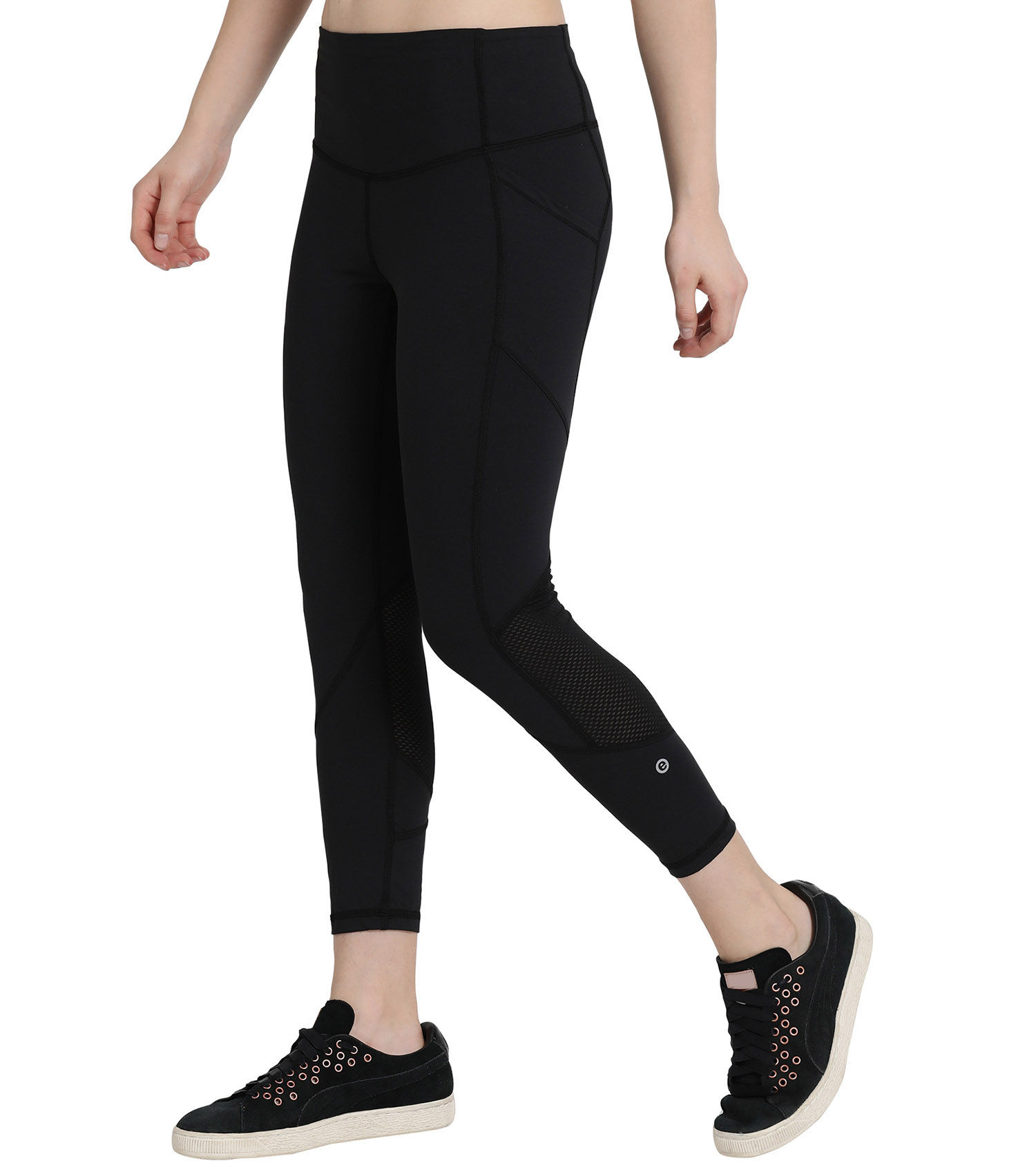 Enamor E038 Athleisure Define 7/8th Legging Black Buy Enamor E038