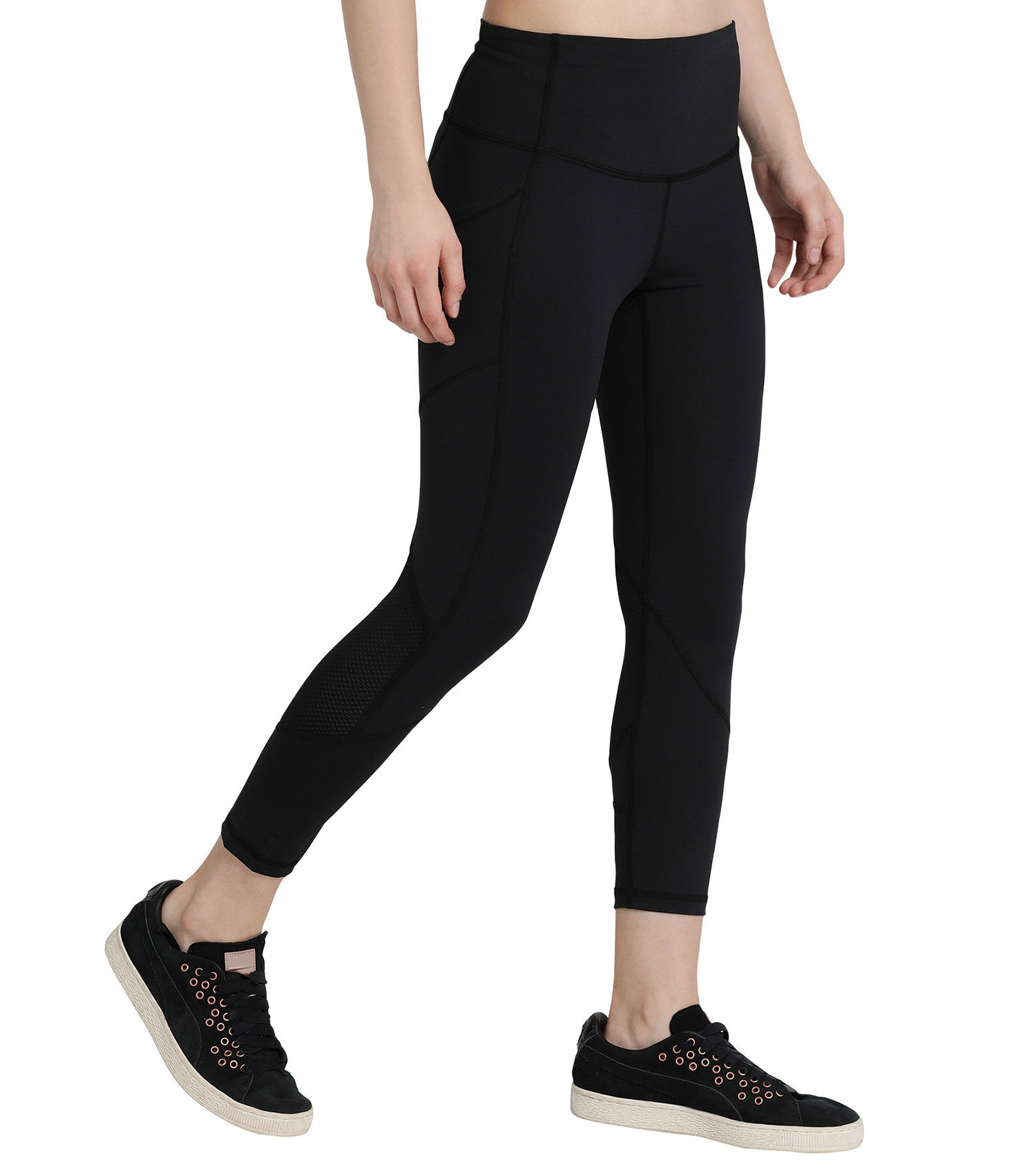 Enamor E038 Athleisure Define 7/8th Legging Black Buy Enamor E038