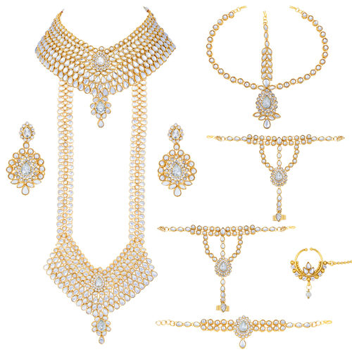 Peora Indian Traditional Dulhan Bridal Engagement Gold Plated Kundan Jodha Akbar Necklace Jewellery Set For Women Buy Peora Indian Traditional Dulhan Bridal Engagement Gold Plated Kundan Jodha Akbar Necklace Jewellery Set For Kalyan jewellers offers best quality diamond and gold jewellery with wide varieties of collections. peora indian traditional dulhan bridal engagement gold plated kundan jodha akbar necklace jewellery set for women