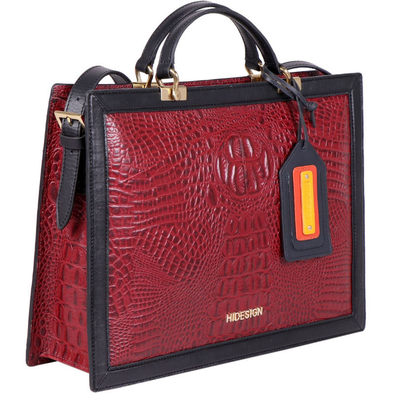 Hidesign Laptop and card cases YIN YANG 04SHINY BABY CROCO/MEL RANCHRED/BLACKL Buy Hidesign