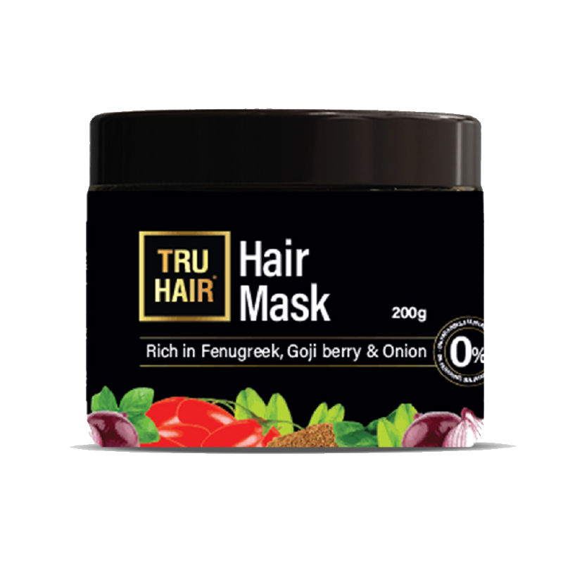 TRU HAIR Over Night Hair Mask To Strengthen & Smoothen The Hair From The  Roots: Buy TRU HAIR Over Night Hair Mask To Strengthen & Smoothen The Hair  From The Roots Online
