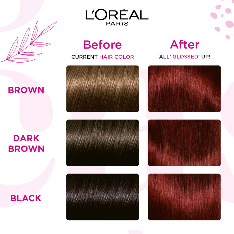 LOreal Paris Casting Creme Gloss Hair Color 360 Black Cherry 1595 Gm   JioMart