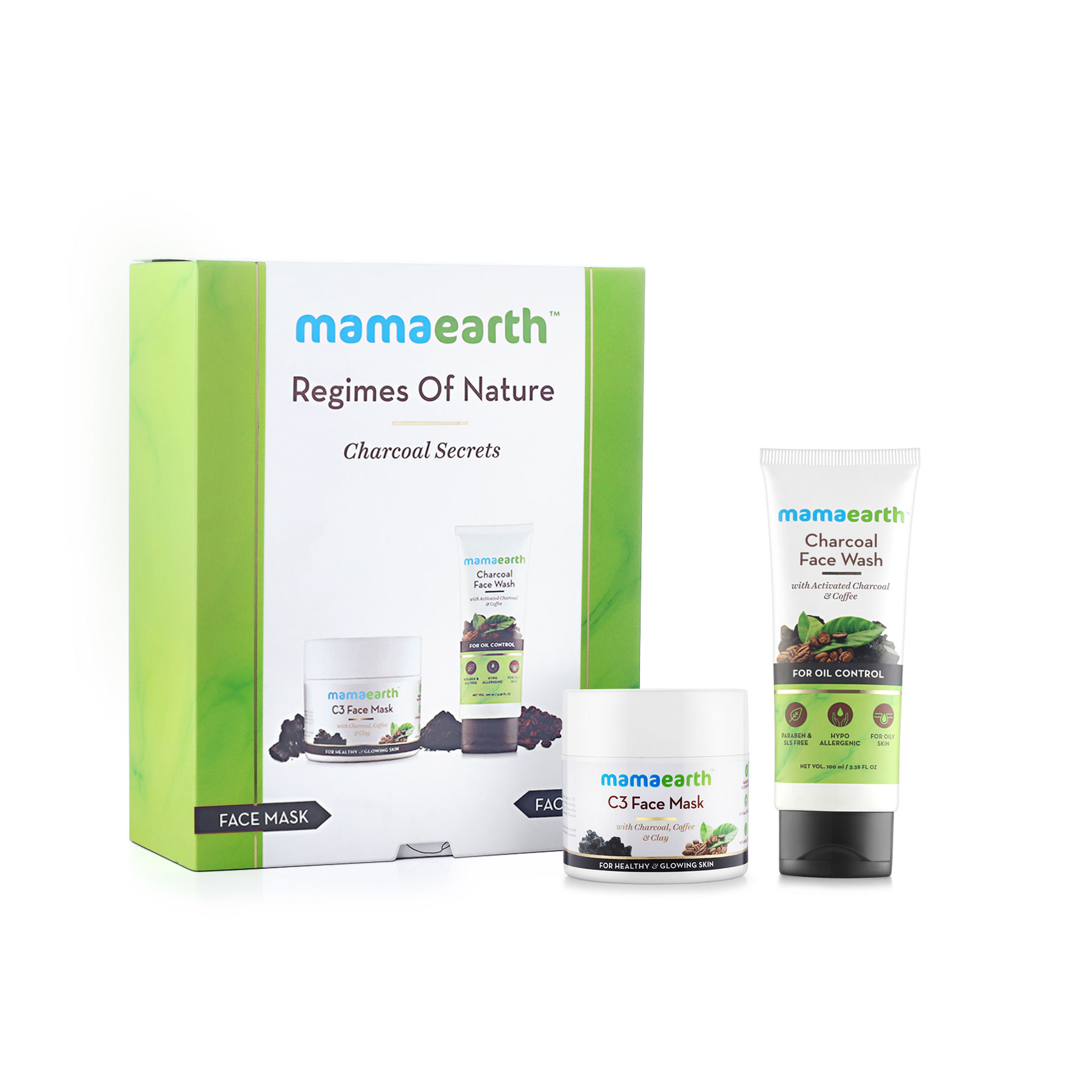 mamaearth charcoal face wash