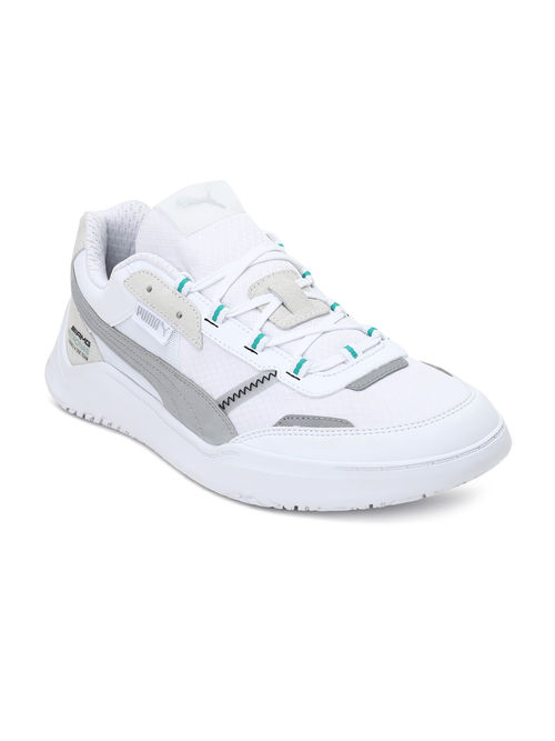 Puma Mercedes Dc Future Unisex White Motorsport Shoes 3(UK 3)