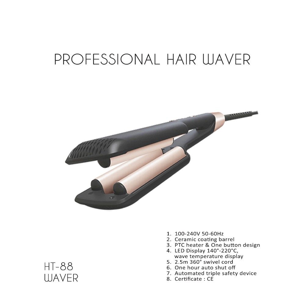 Buy Hector Professional Hair Waver For Women - Gold Collection Online