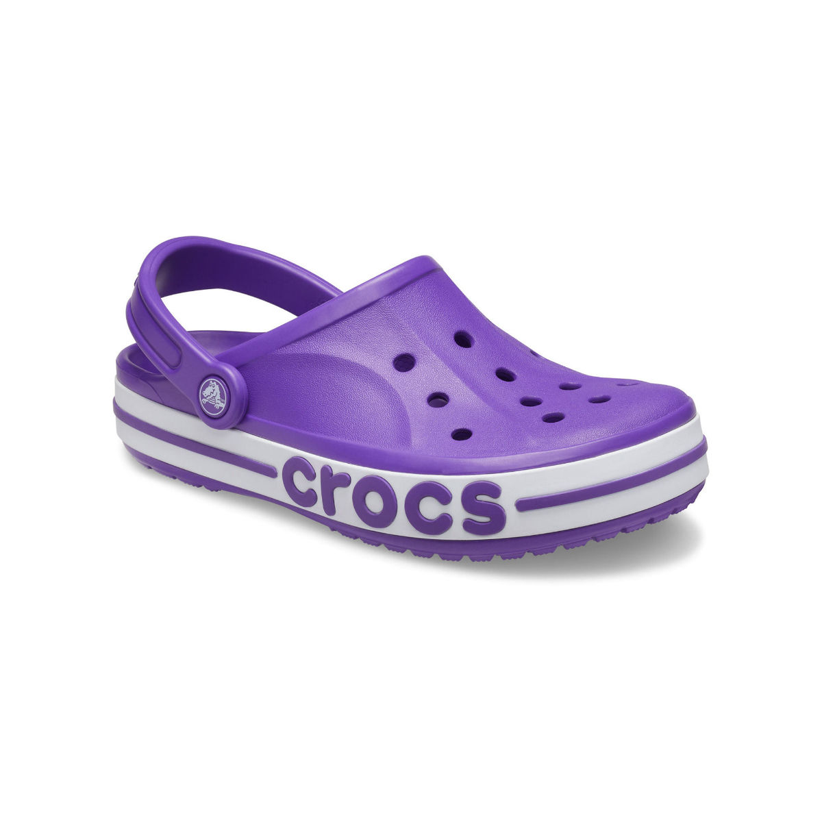 Purple best sale crocs women